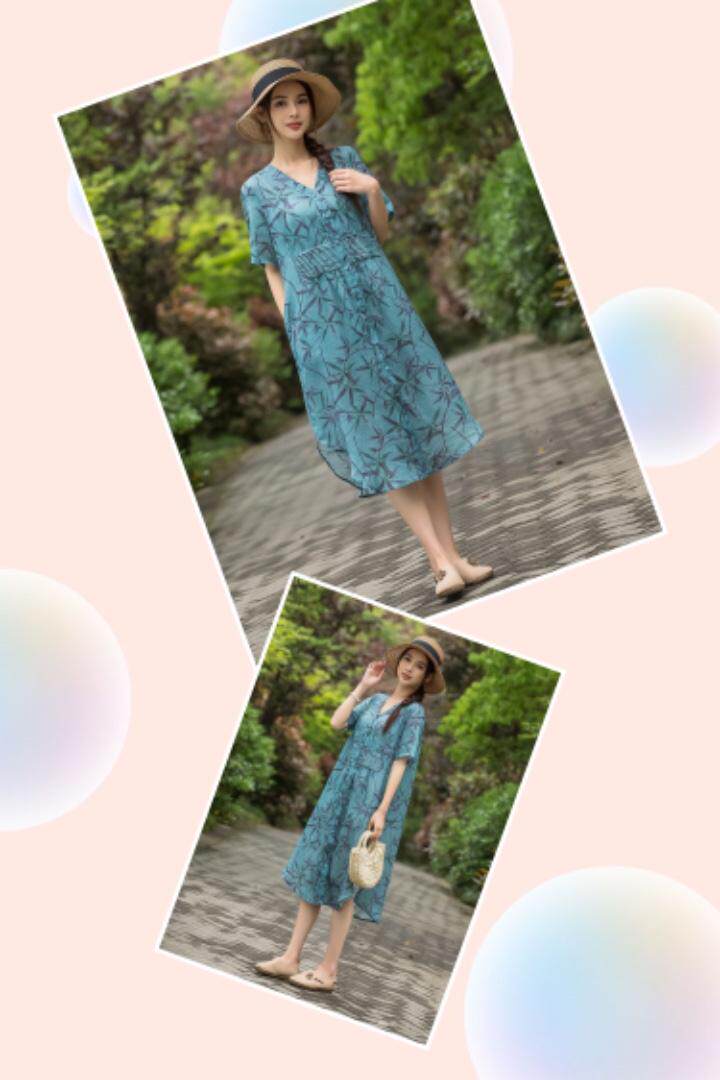 苎连衣裙，女装连衣裙，恋上菲曼