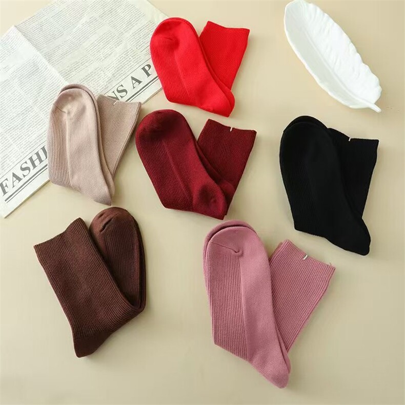 秋冬新款时尚保暖香薰袜舒适百搭多色可选升级版加厚羊绒袜子，袜子，九魅羊