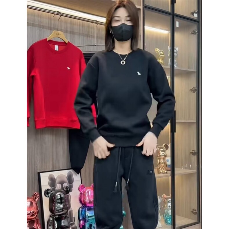 1506-1/WW6961/P37印花秋冬卫衣男韩版新款圆领宽松上衣港风潮流,男装卫衣,星座1506-1
