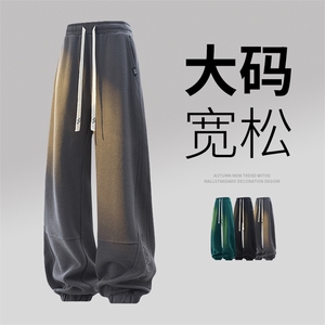 9251-P45大码 控69 秋季大码休闲裤子图片