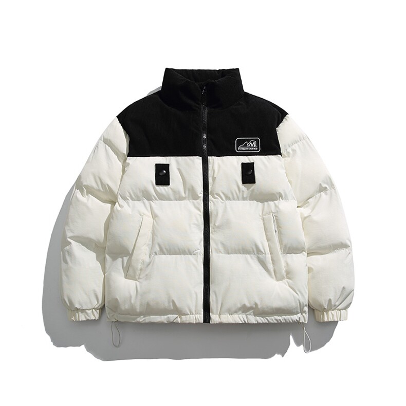 2026冬季新款男日系潮牌拼色宽松休闲棉服加厚外套MY378-F146,男装棉衣,电商A101（原外27）