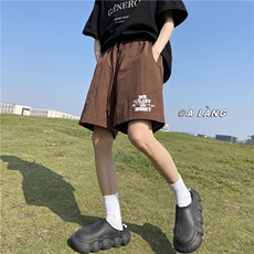XZ612-K643-P35控49五色/夏季薄款沙滩裤速干裤彩色冰丝短裤9，男装牛仔裤，星座612