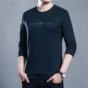C2011钱塘2020-2秋冬新款男士卫衣大货高品质圆领长袖T恤P42图片