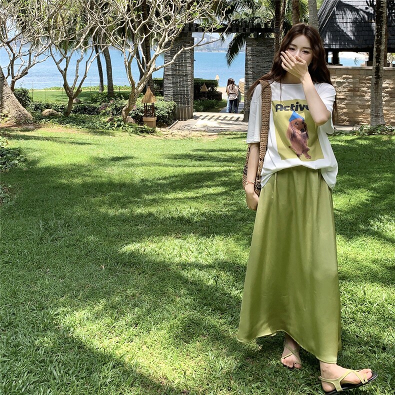 现货短袖半身裙套装2586P145K218,女装套装/套裙,2C201