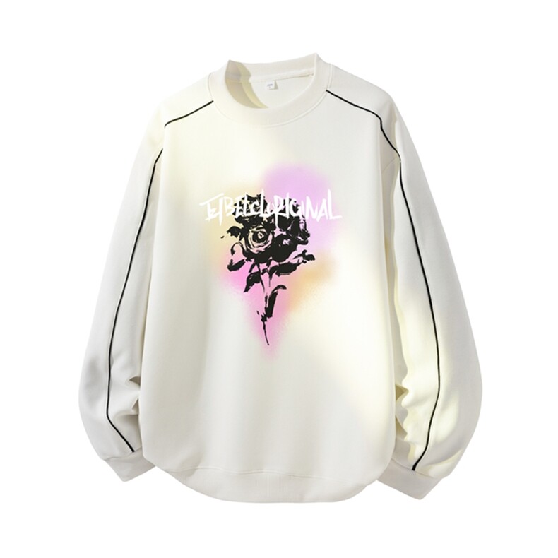 得物供货、复合重磅420克现货圆领卫衣宽松HD019-1-YLT2524-特P35,男装卫衣,电商019-1