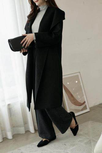 冬季新款双面羊绒大衣，女装，拉嘉图