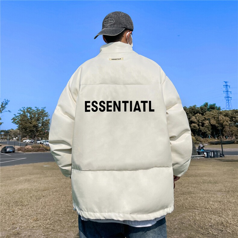 均可提供短视频高品质港风ess百搭PU皮加厚棉衣PM06-p110控148,男装棉衣,星座508（原C305）
