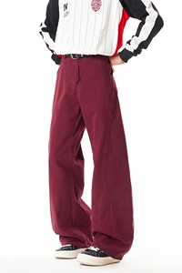 B221 美式ins高街暗黑休闲宽松做旧洗褪牛仔裤LK24400-特P52控88图片