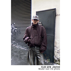 美式街头三防立领棉服男女款夹克潮牌棉衣短款宽松保暖棉袄外套，男装夹克，四季星座505