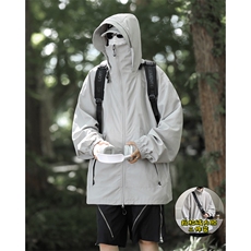 抖音直播！冲锋衣防风防水三合一外套夹克男两件套XH36SHY-P97，男装夹克，电商B367