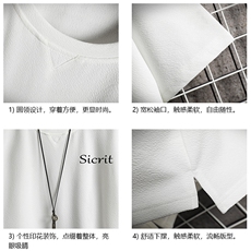 Q11098-P30春夏季七分袖t恤男大码五分袖男短袖中袖网格挂拍，男装T恤，电商A040A