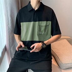 港风潮卫衣男翻领短袖POLO衫GT63P32，男装卫衣，星座1116-2
