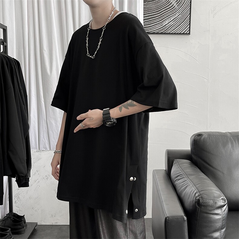 宽松潮流潮牌ins简约夏季百搭网红五分衣服半袖百搭T218-P20，男装T恤，星座512-2