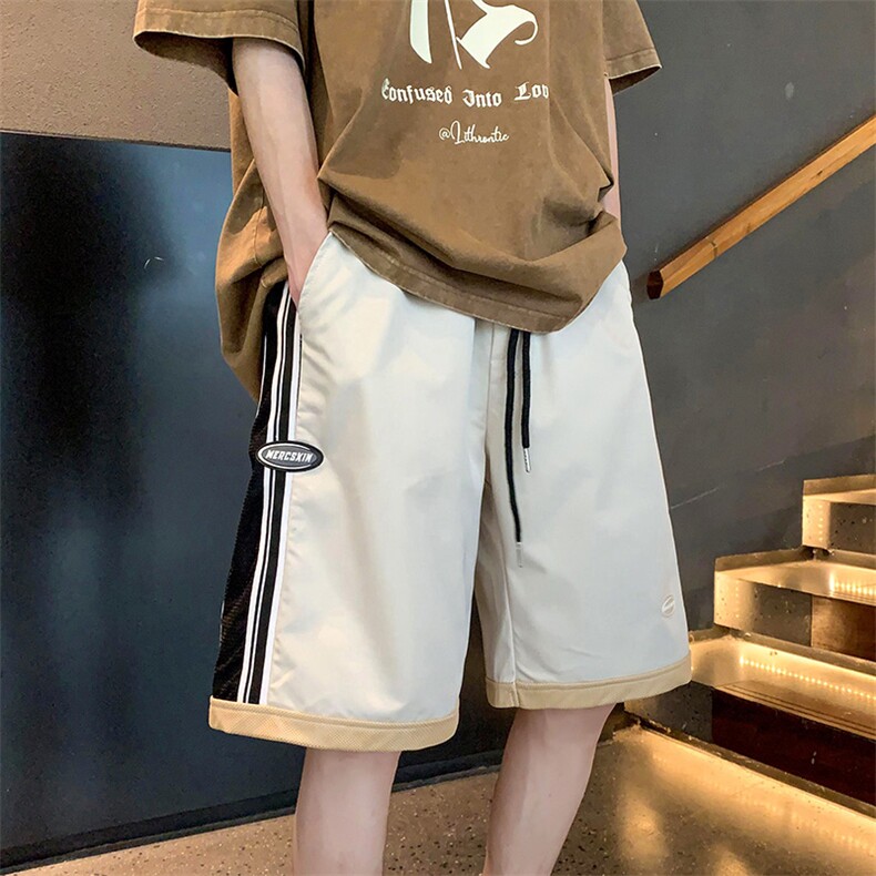 B266-TY12-P45控5823夏季新款纯棉宽松港风透气短裤休闲裤,男装牛仔裤,星座B257-1