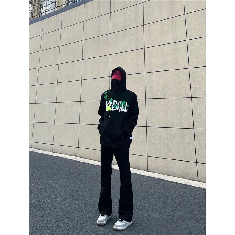 牛仔裤长裤高街宽松美式复古微喇裤子KZ99033-TP38,男装牛仔裤,电商A247