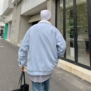 男秋季2023新款长袖夹克外套Q802P75图片