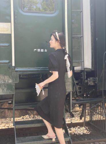 夏季新款韩版连衣裙，女装连衣裙，董与陈