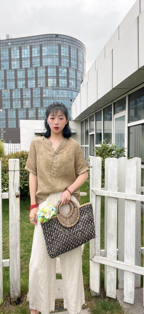 苎小衫 纯苎时尚女装巜川哲》4028，其它，川哲