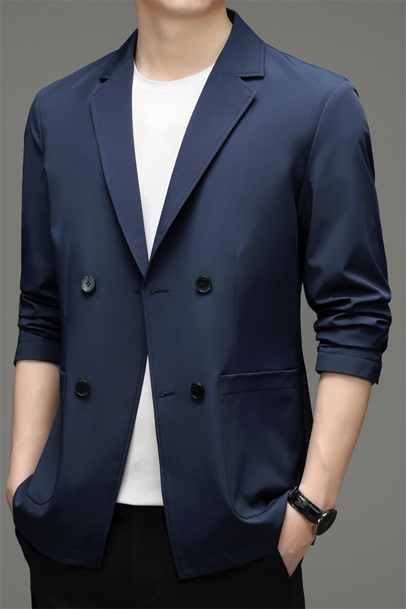 BEA6628808钱塘2020-2商务休闲男士春秋薄款中年西服量大价优P195,男装西服,钱塘207-2