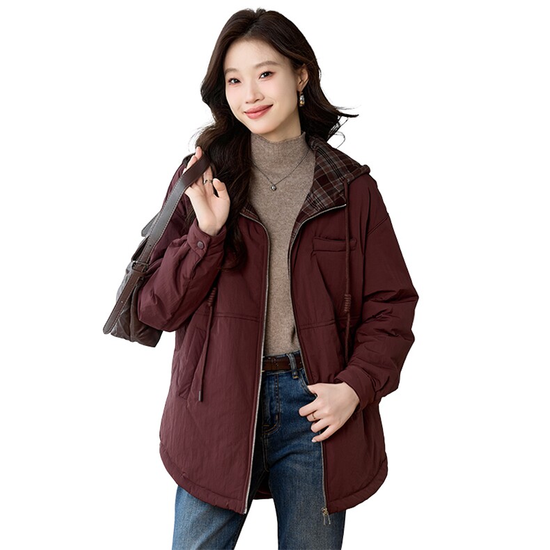 2024冬季新款女装加厚保暖棉衣外套,女装棉衣/棉服,深水步