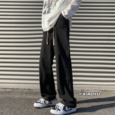XZ616春季新款纯棉百搭宽松直筒休闲裤TY519P45控58，男装休闲裤，星座512A（原616）