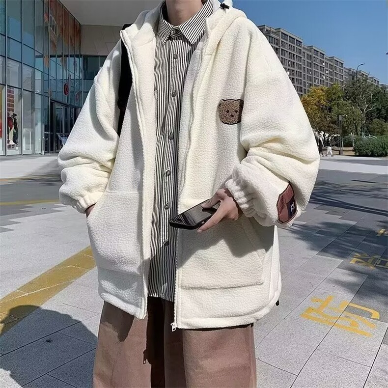 新款棉服冬季2025新款仿羊羔毛外套保暖夹克上衣男女外套MY888,男装夹克,星座516A