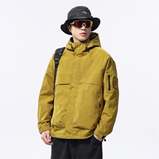 新款秋季夹克外套男防风运动休闲时尚潮流连帽款F0920-P100控199，男装夹克，电商D215