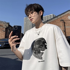 量大优供视频重磅麂皮绒短袖t恤男JT532-特p19，男装T恤，电商B371