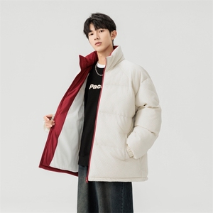 情侣面包服潮牌棉服男女加厚冬季外套轻薄防寒服棉袄M0812-P75图片