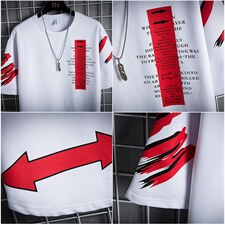 70%棉2023夏装新款短袖T恤男夏季休闲圆领半袖体恤DT08P30，男装T恤，电商A086