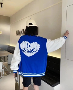 潮牌棒球服外套图片