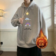 浅灰色加绒款