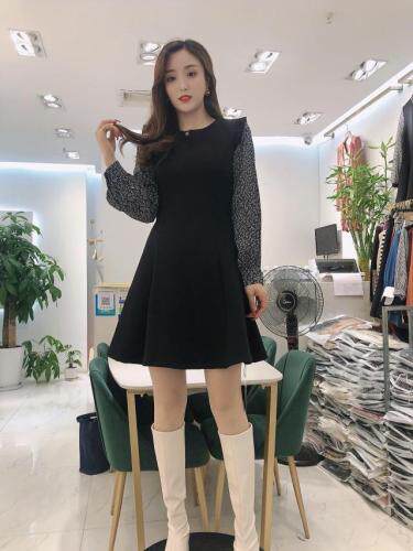 【现货】木耳边连衣裙图片