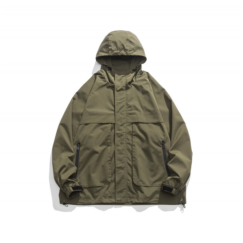 光板得物\唯品\抖音二开三防山系户外连帽冲锋衣外套F20P65,男装夹克,电商A247B