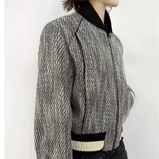HT159-P78男士廓形夹克加厚保暖棉服黑灰色个性美潮外套，男装T恤，电商B323A