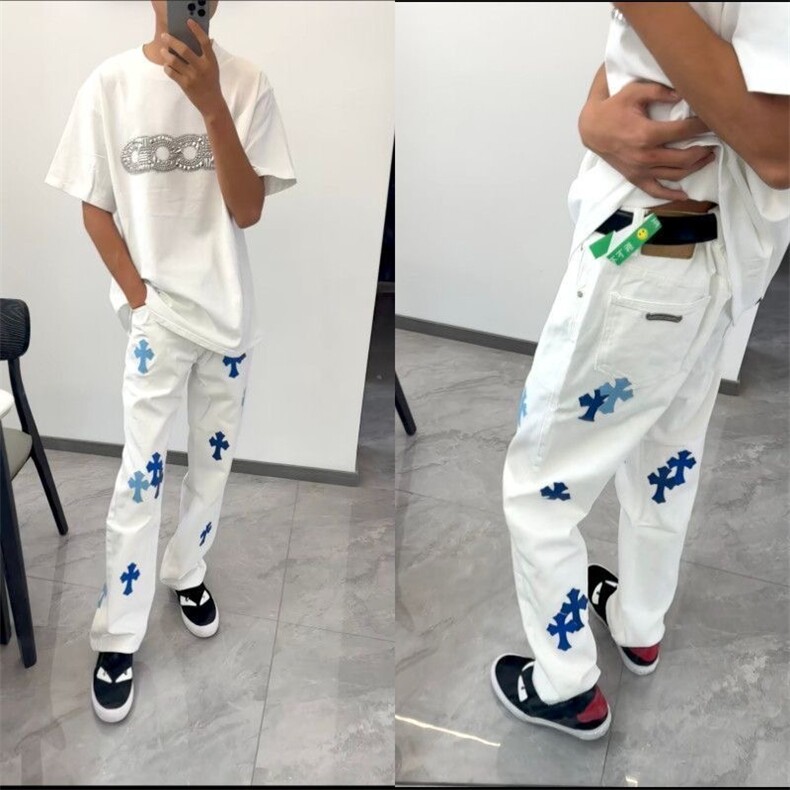 1506A/GB1060/P51高街美式潮牌牛仔裤子贴皮,男装牛仔裤,星座1506A