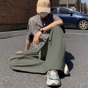 降落伞兵裤男机能速干工装裤子直筒抽绳休闲长裤1001-1-XK57-P38