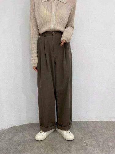 【现货】秋季新品老爹拖地裤，其它，一·贝宣
