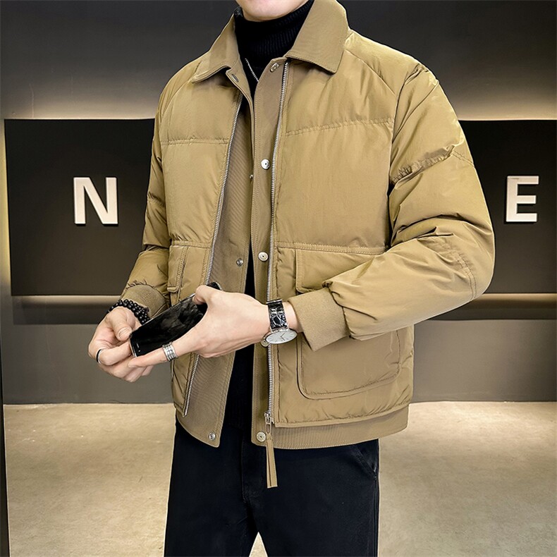 冬季店主羽绒服简约时尚保暖品质数据款简约外套男6297-P185,男装羽绒服,电商D327