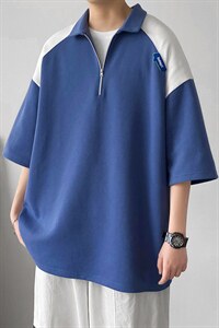 夏季新款时尚短袖男士立体字母印花翻领POLO衫ZDP3319-P53图片