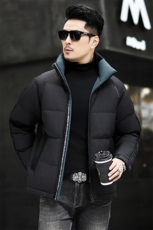 B8817钱塘2020-3新款时尚休闲冬季厚款简约中年男士羽绒服P268，男装羽绒服，钱塘207-3