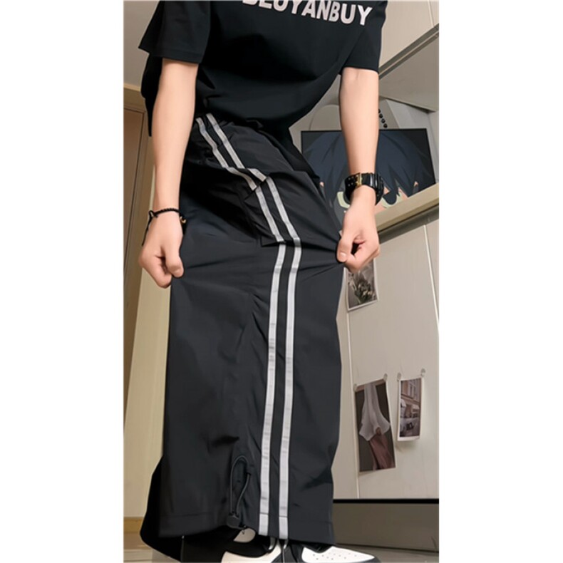 百搭速干冲锋裤降落伞兵裤休闲裤男高街长裤子G6630/P45控68,男装休闲裤,电商D202