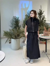 2025时尚百搭运动套装短袖，女装套装/套裙，翩雅女装供货