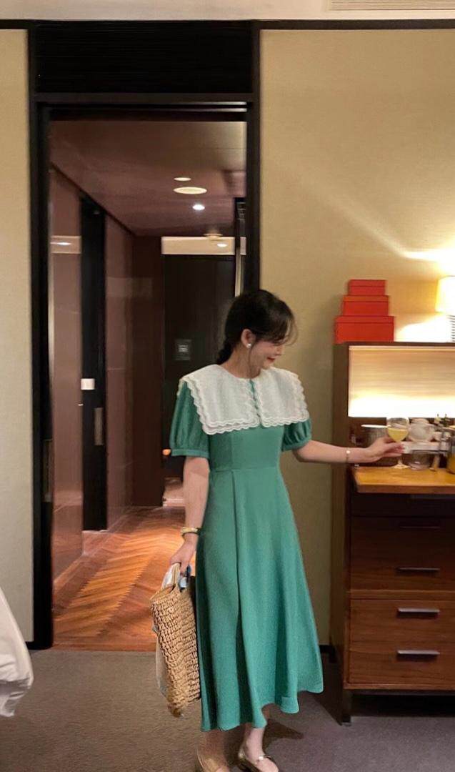 2022夏季连衣裙，女装连衣裙，贻思茗