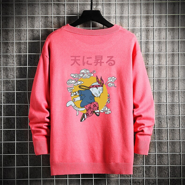 M67012-P45加绒款-P65圆领毛衣男大码针织衫男毛线衣线衫网格,男装针织衫/毛衣,电商A040A