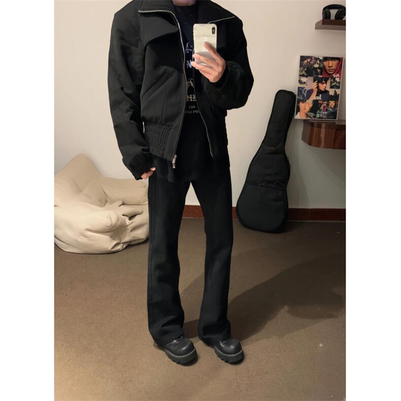 【有货】cleanfit短款外套男春秋设计感高级感痞帅夹克A710LL-P75,男装夹克,星座1007（原301D）