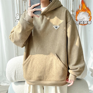 2024 冬季新款 旋律风车大码灯芯绒加绒卫衣M-5X HW24929-特P50图片