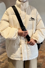 ！2024秋冬新款男士加绒加厚立领棉衣学生百搭外套MY130P70，男装棉衣，电商B220