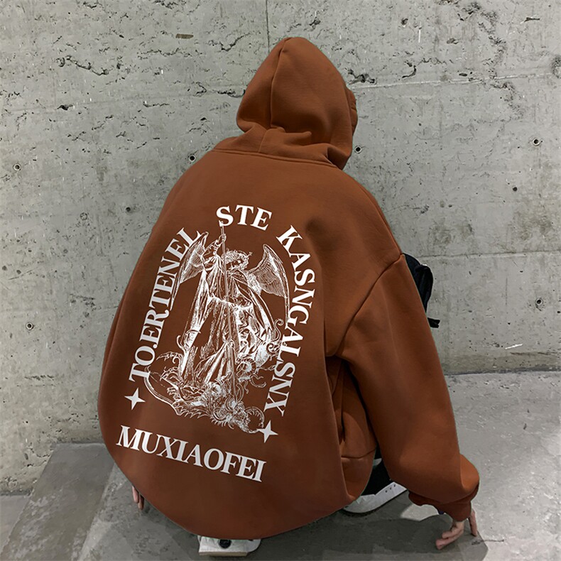 抖音供货、复合重磅360克现货连帽卫衣宽松D223A-WY2387-特P35,男装卫衣,电商019-1