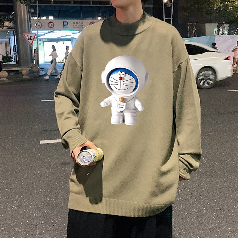 半高领毛衣男士大码针织衫男毛线衣男M18233-P45加绒款-P65,男装针织衫/毛衣,电商A040
